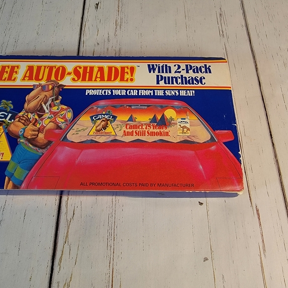 Camel Joe Promotional Vintage Sun Shade With Original Packaging - Picture 4 of 11